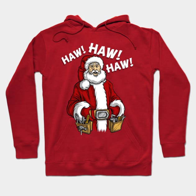 Tim the Toy Man Santa Hoodie by Punksthetic